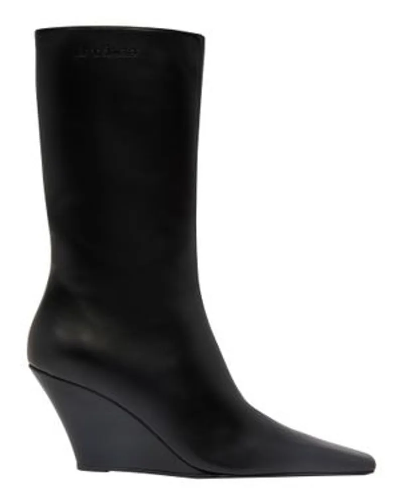 Acne Studios Stiefel mit mittelhohem Absatz Black