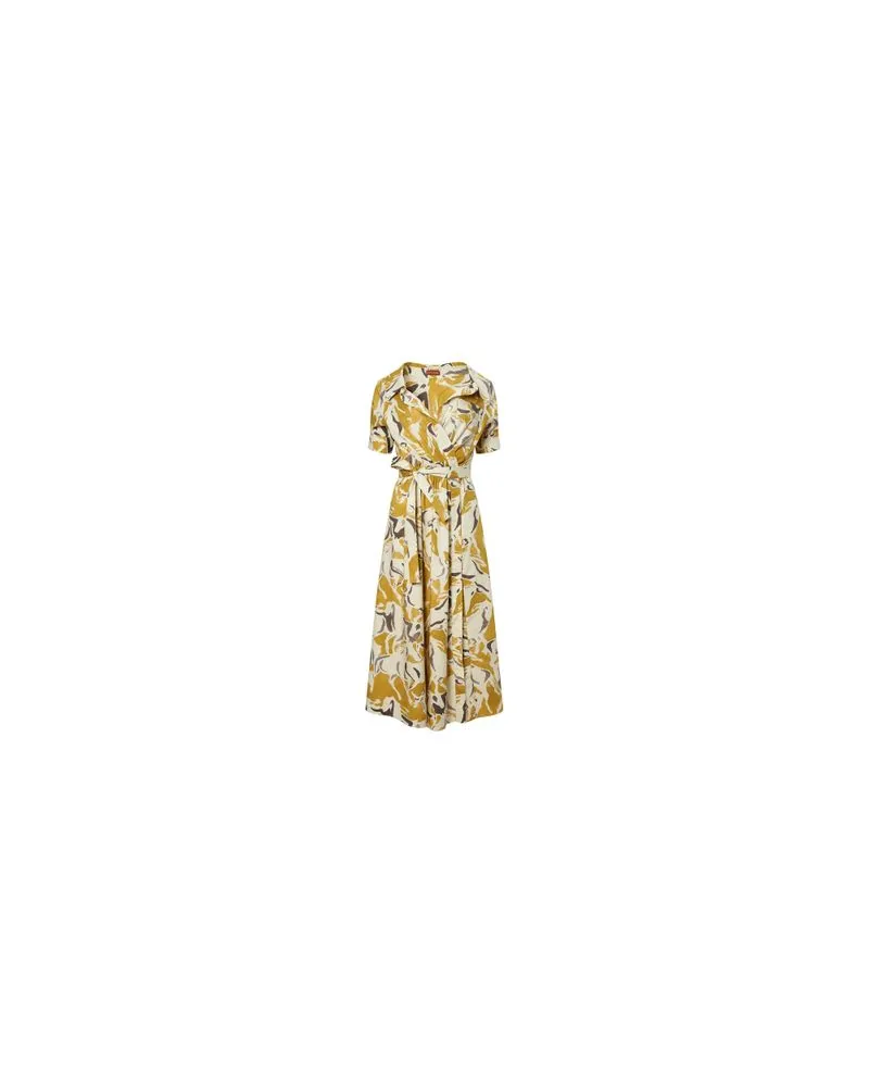 Altuzarra Midikleid Lydia Yellow