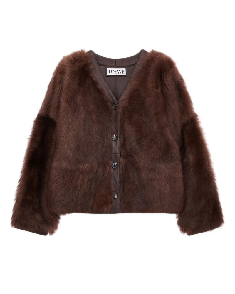Loewe Cardigan aus Pelz 
