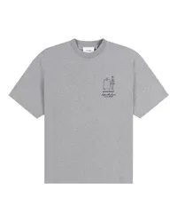 Axel Arigato Kurzarm-T-Shirt Resort Grey