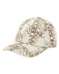 J.W.Anderson Baseballcap mit Logo-Grid Multicolor