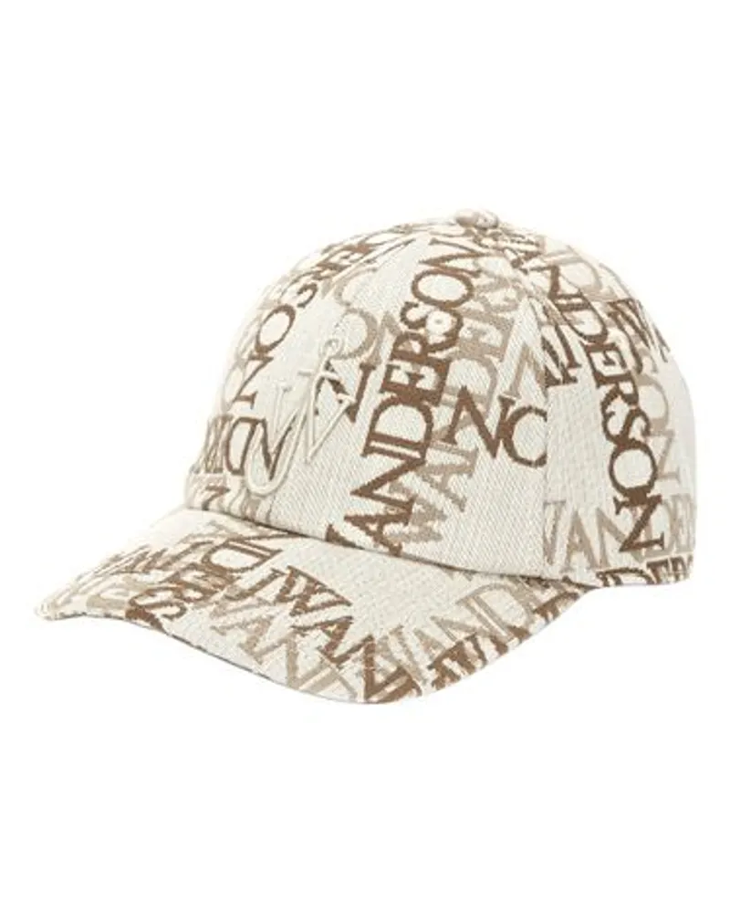 J.W.Anderson Baseballcap mit Logo-Grid Multicolor