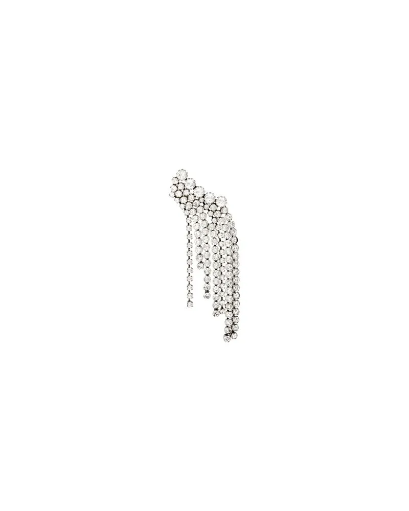 Isabel Marant Fringe-Ohrringe Silver