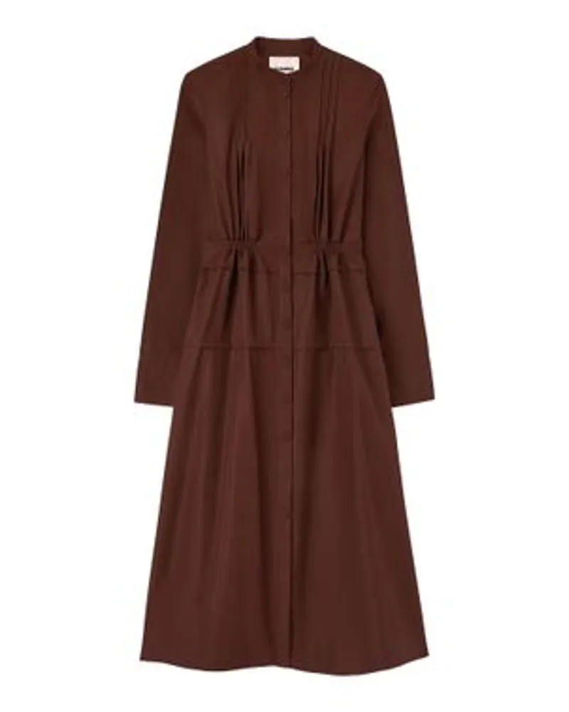 Jil Sander Hemdkleid Brown