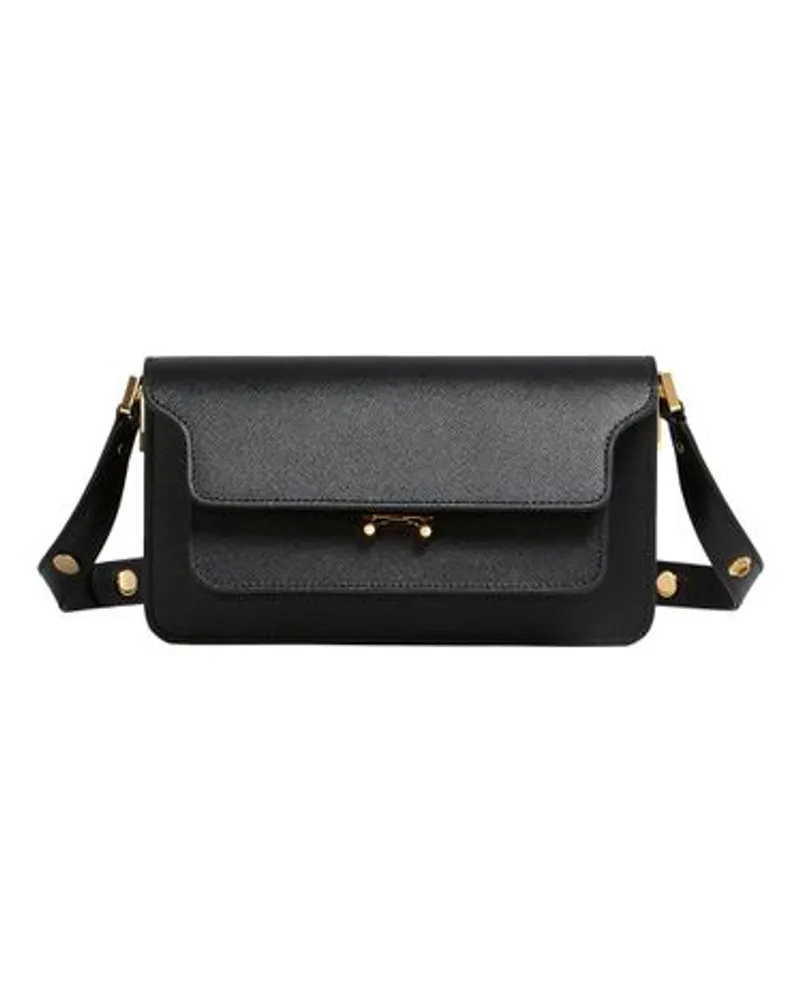 Marni Tasche Trunk horizontal Black