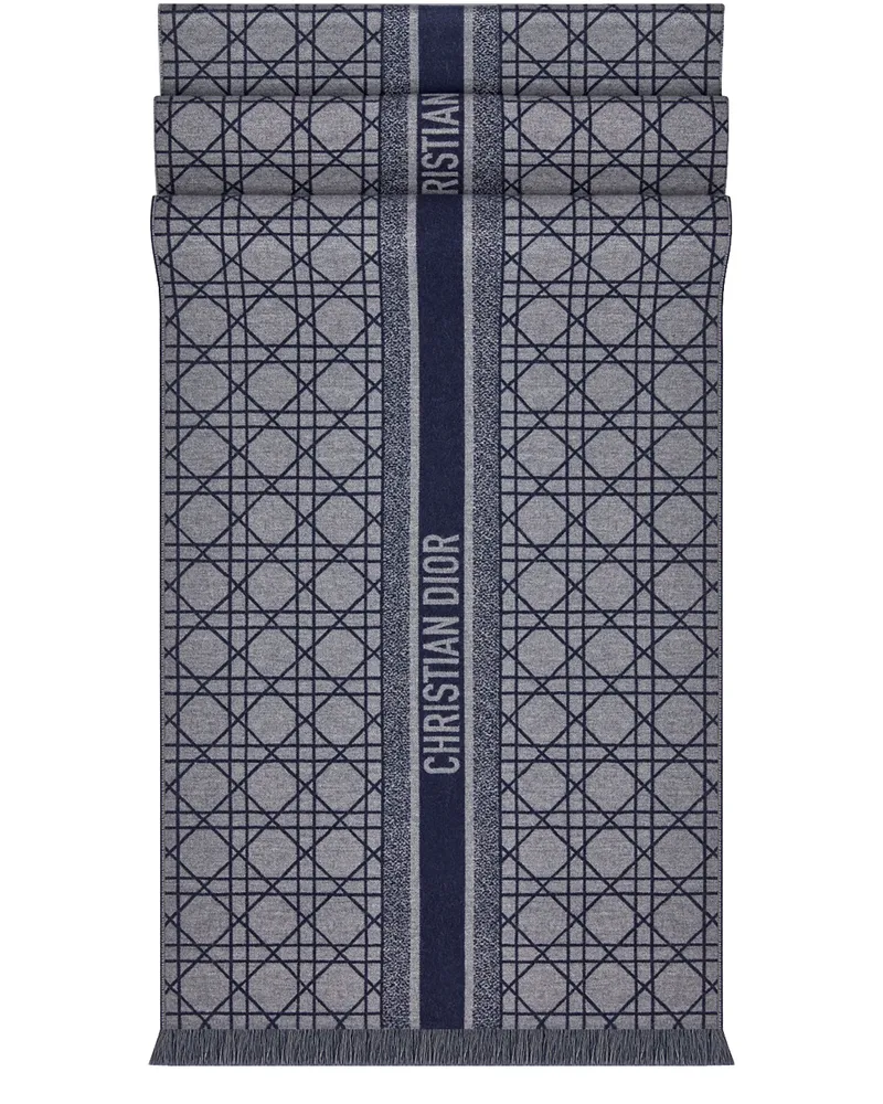Dior cannage schal Blue