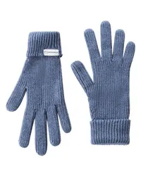 Woolrich Gerippte Handschuhe Blue