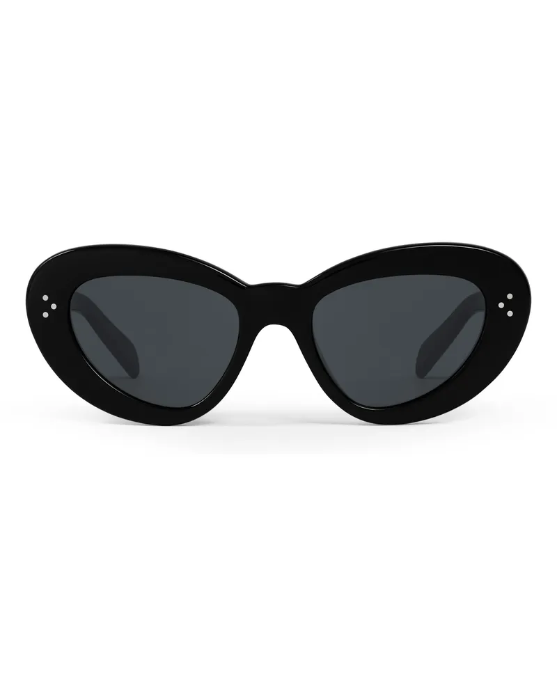 Celine Butterfly-sonnenbrille s320 mit acetat-rahmen Black