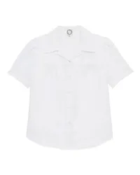 Inès de la Fressange Hemdbluse Constance White