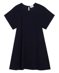 Claudie Pierlot Kurzes Babydoll-Kleid Blue