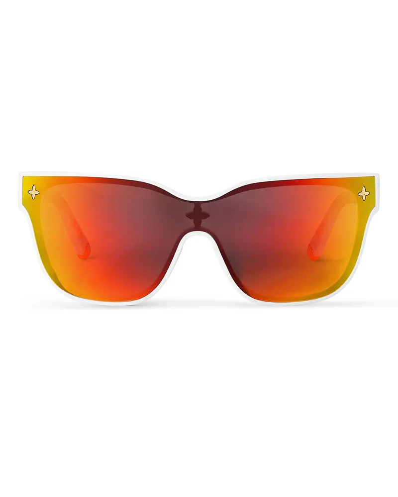 Louis Vuitton LV Shadow Square Sonnenbrille Orange