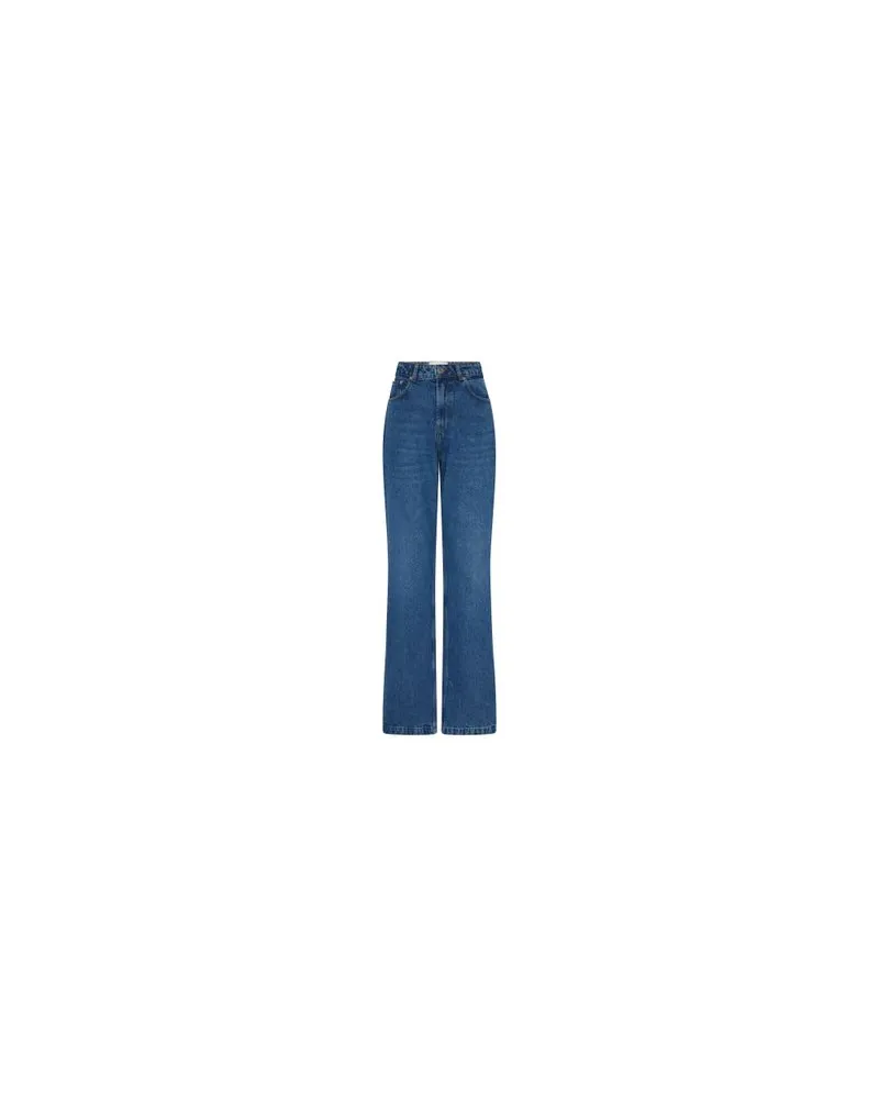 AMI Paris Gerade geschnittene Jeans Blue