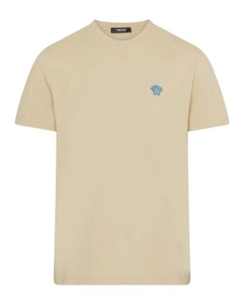 Versace Kurzarm-T-Shirt Yellow