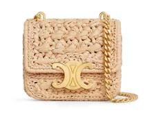 Mini Claude mit kette aus raffia