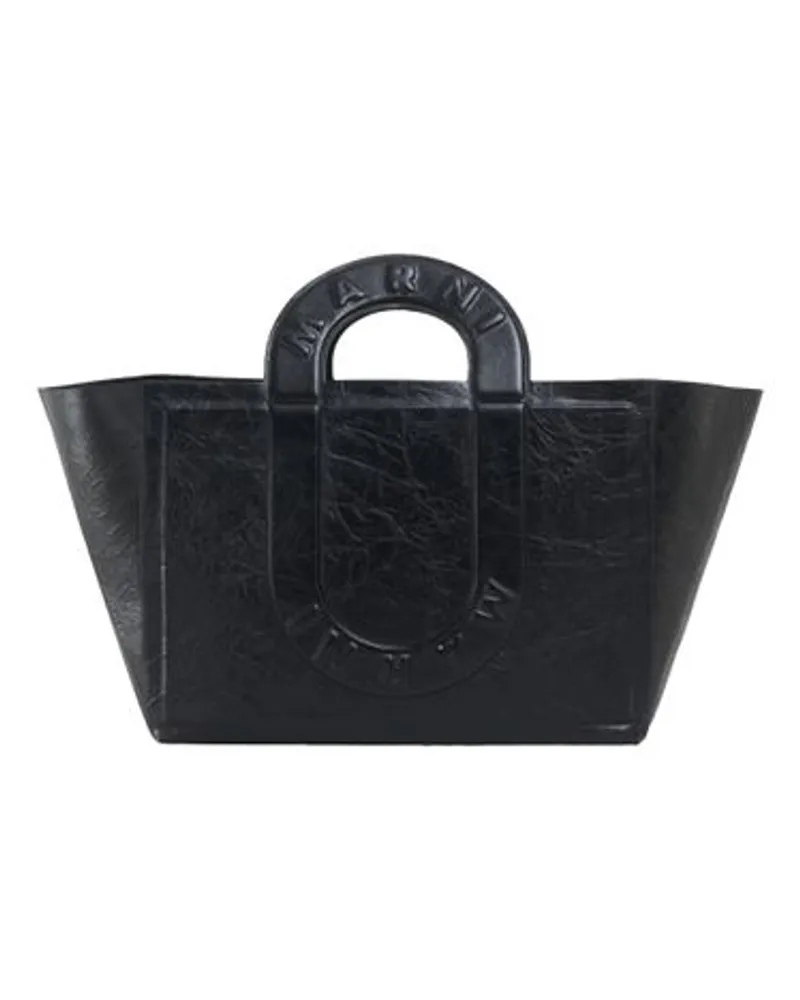 Marni MittelgroßE Tote Bag Sweedy Black