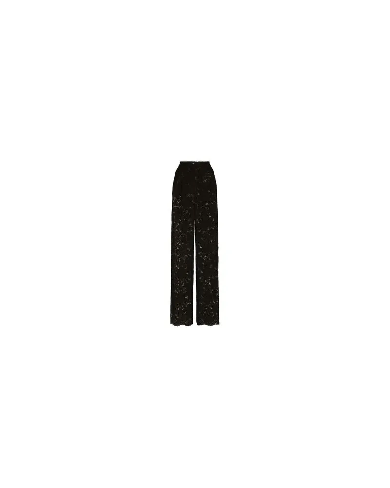 Dolce & Gabbana Ausgestellte Hose Black