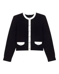 Maje Cardigan mit Strassbesatz Black