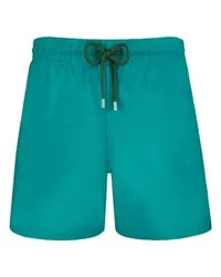 Vilebrequin Ultraleichte und verstaubare Badeshorts Green