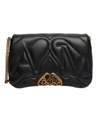 Alexander McQueen Tasche The Seal Black