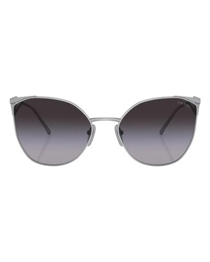 Prada Sonnenbrille Irregular Silver