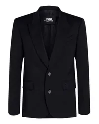 Karl Lagerfeld Couture-Blazer mit Revers Black