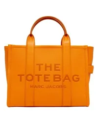 Marc Jacobs Tasche The Leather Medium Tote Bag Orange