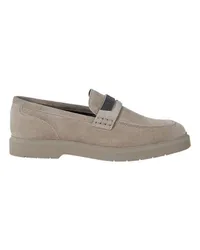 Brunello Cucinelli Penny-Loafer Grey