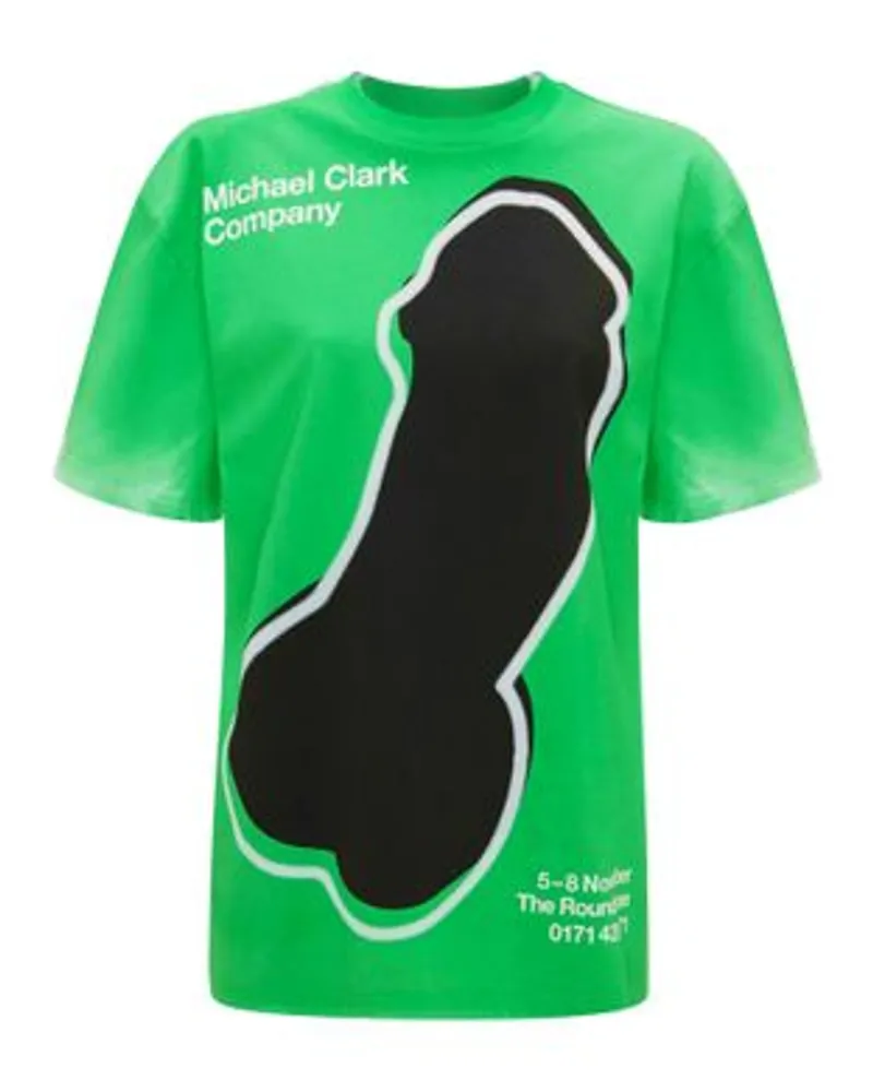 J.W.Anderson T-Shirt mit Print Michael Clark Green