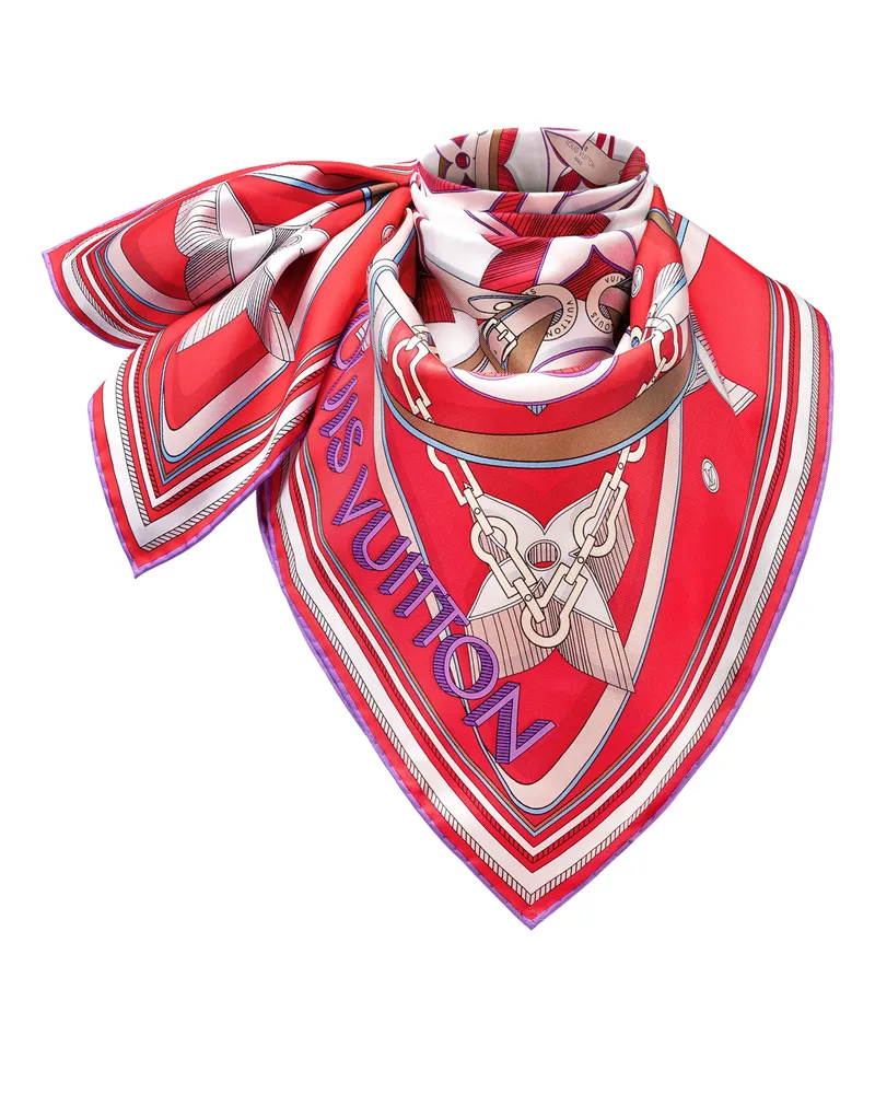 Louis Vuitton Ultimate 3D Carré 90 Red