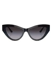 Jimmy Choo Sonnenbrille Cat Eye Black