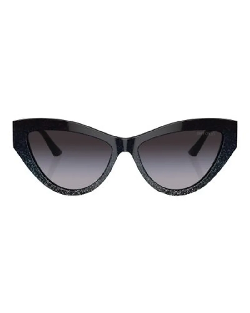 Jimmy Choo Sonnenbrille Cat Eye Black