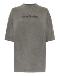 Acne Studios Logo-T-Shirt Grey