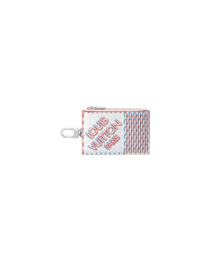 Louis Vuitton Double Zipped Card Holder Multicolor
