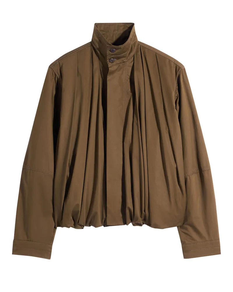Christophe Lemaire Weicher, plissierter Blouson 