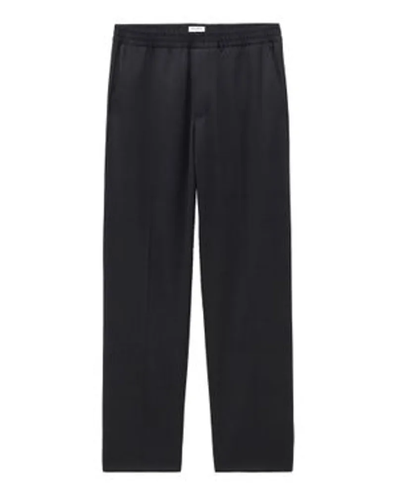 Filippa K Hose mit entspannter Passform Black