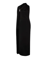 Loewe Abendkleid kragen Black