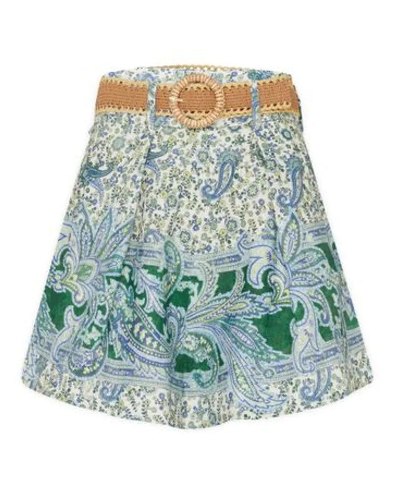 Zimmermann Shorts Ottie Billow Green