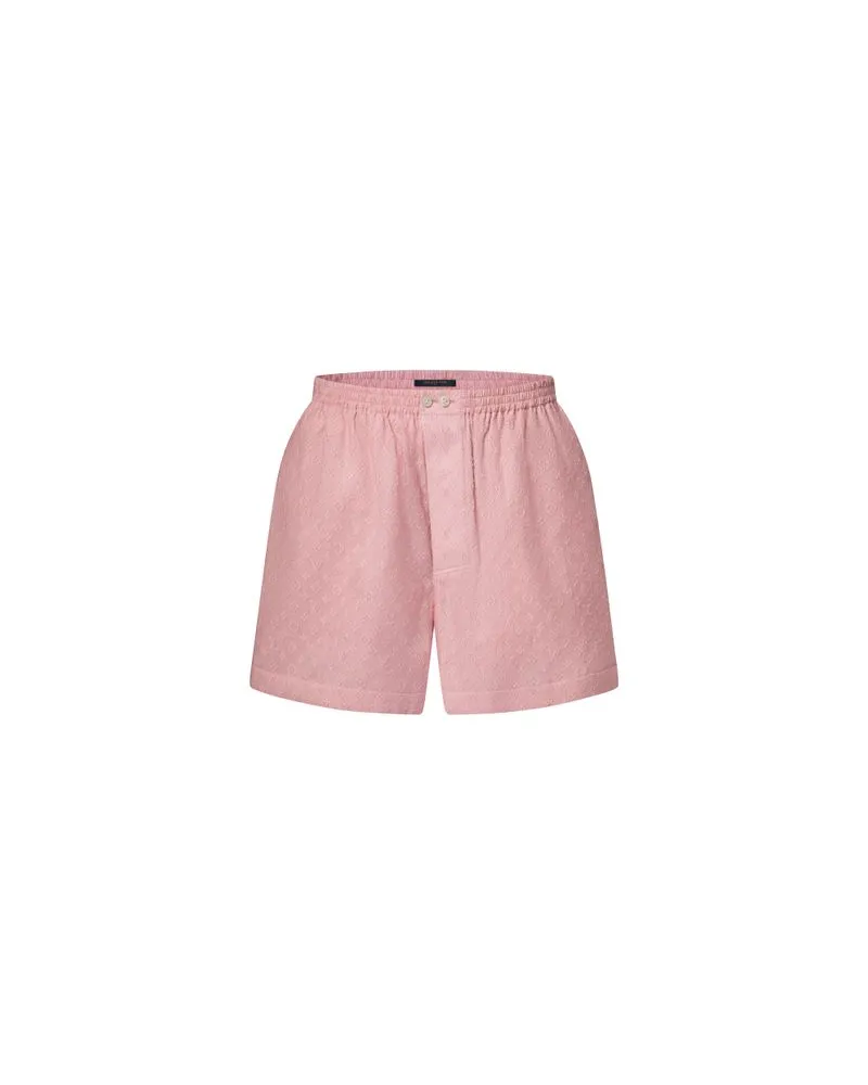 Louis Vuitton Boxershorts mit Monogram Fil Coupé Pink