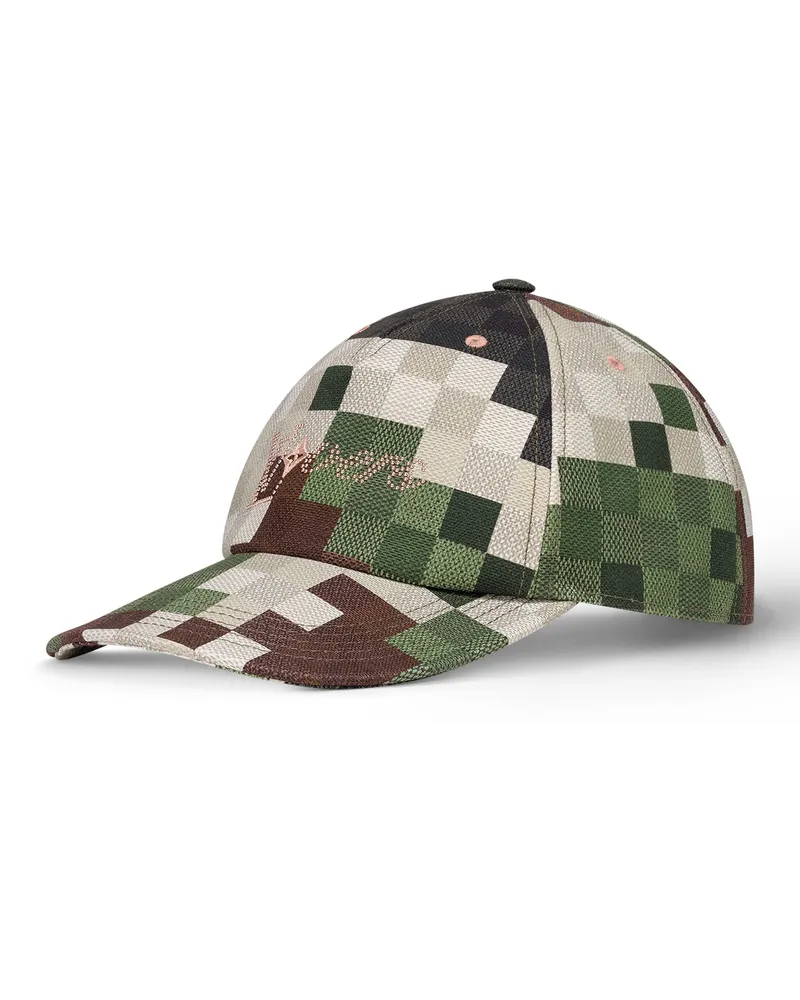 Louis Vuitton Damoflage Mütze Green