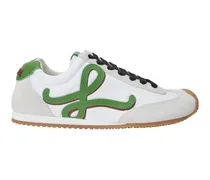 Sneaker Ballet Runner 2.0 Louis Wain aus Nylon und Kalbsleder