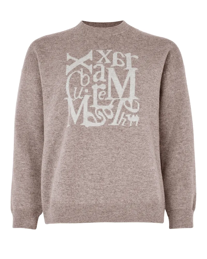 Max Mara Pullover mit Rundhalsausschnitt 