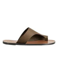 ATP Atelier Cutout-Sandalen Rosa Brown