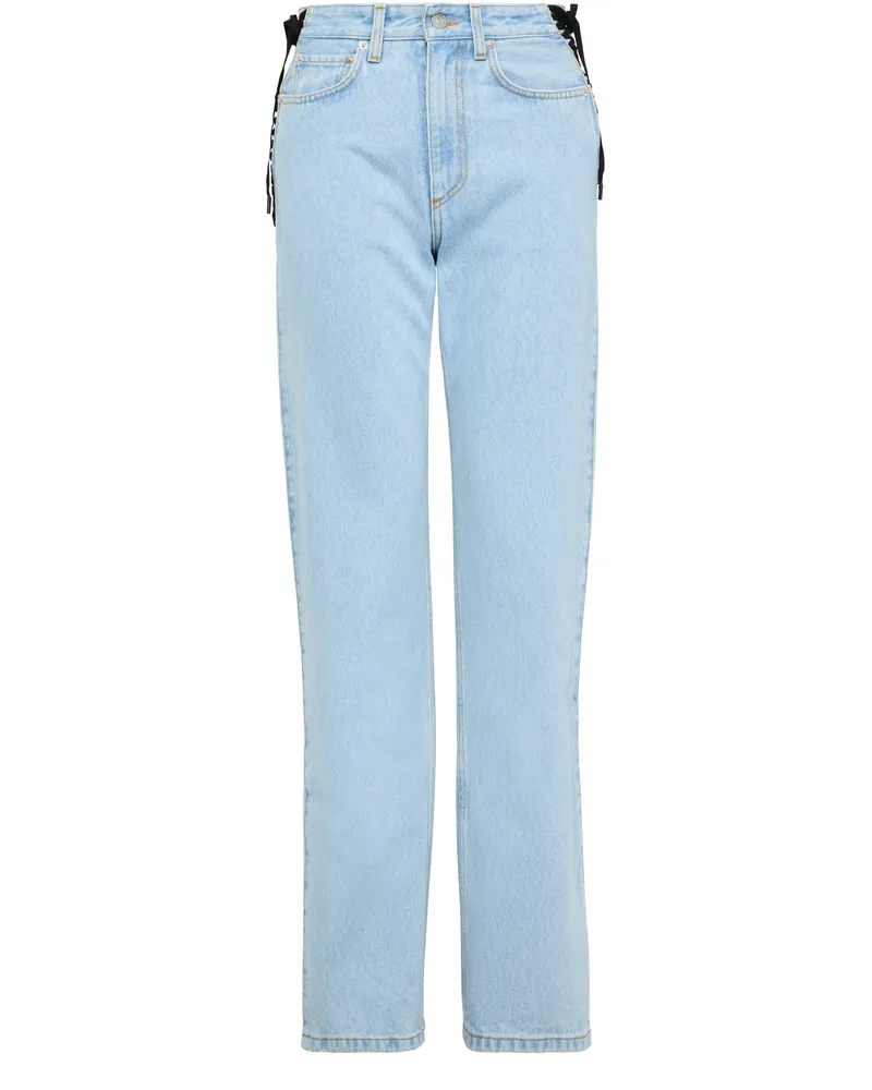 Thierry Mugler Gerade Jeans 