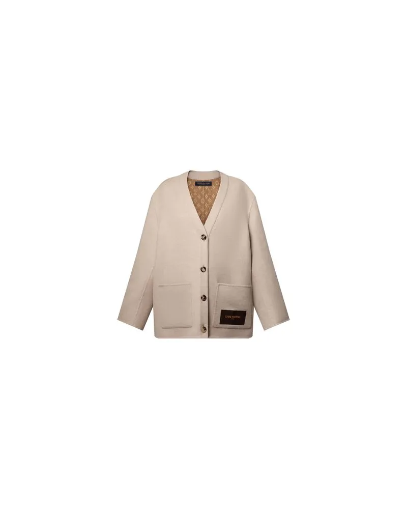 Louis Vuitton Double Face Cardigan Beige