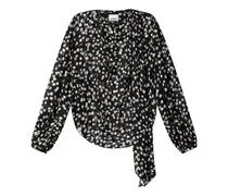 Bedruckte Bluse Firma