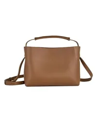 Flattered Hedda mittelgroße Handtasche Brown