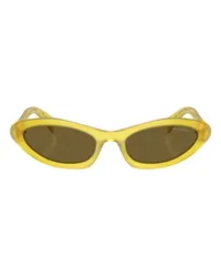 Miu Miu Irregular-Sonnenbrille MU 09YS Green