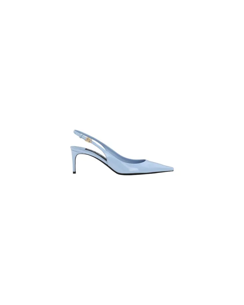 Dolce & Gabbana Slingback-Pumps Blue