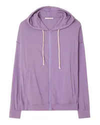 American Vintage Reißverschluss-Hoodie Ypawood Purple