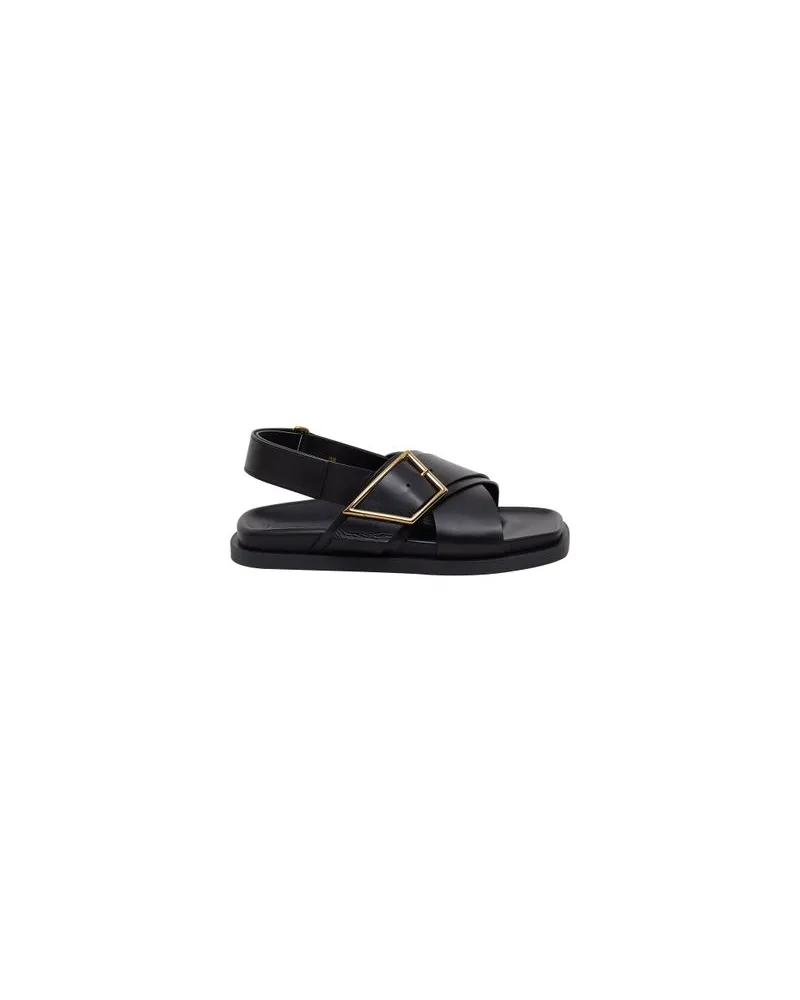 Closed Sandalen Black